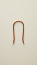 Copper tongue cleaner curved design