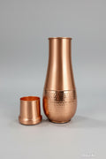 Pure Copper Handmade Bedside Carafe with Cup